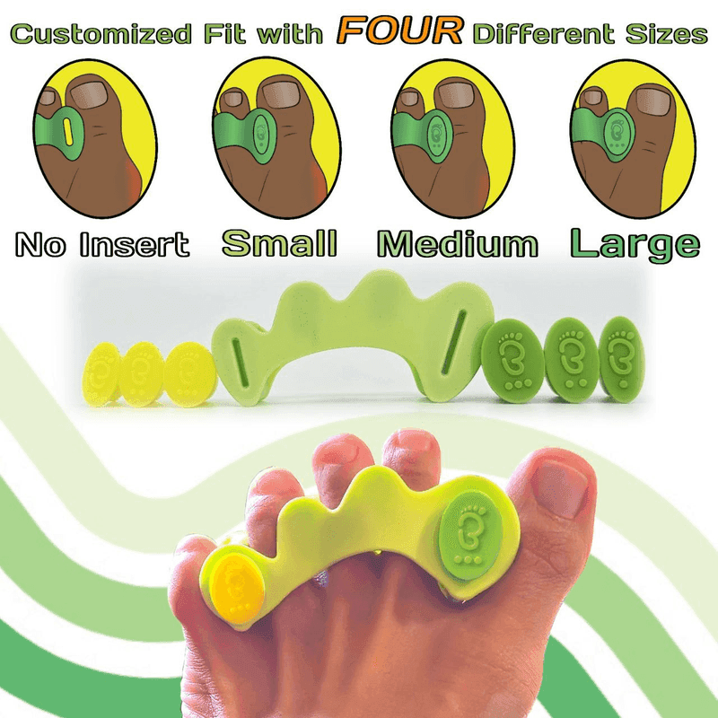 Toe Spreaders by Allways barefoot - Combat Bunions & Strengthen Arches - View 2