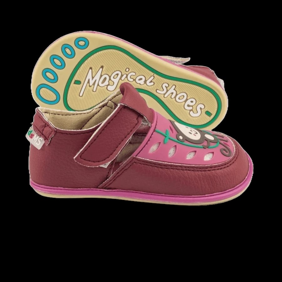 Gaga Vegan Monkey Plum barefoot shoes